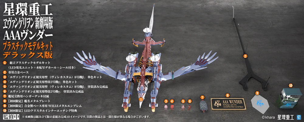 Ultra Scale AAA Wunder (Deluxe Plastic Model Kit Ver.) - Image 7